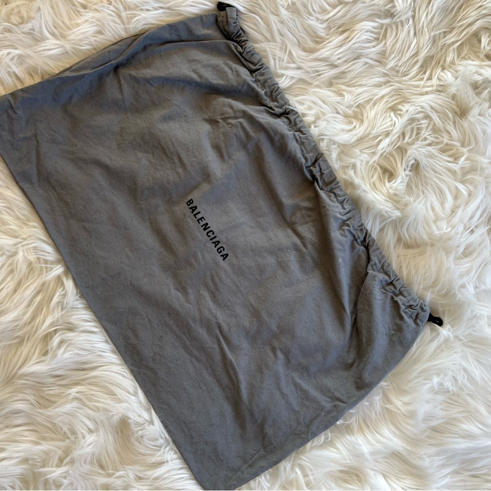 Balenciaga Charcoal Storage Pouch/Dust Bag